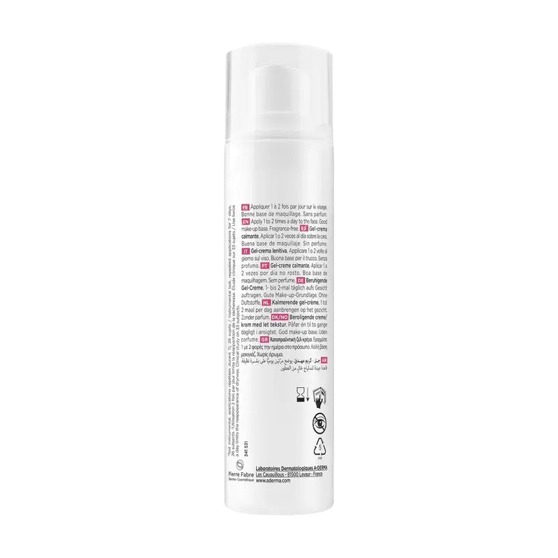 A-Derma Exomega Gel-crème apaisant pour le visage, 40 ml