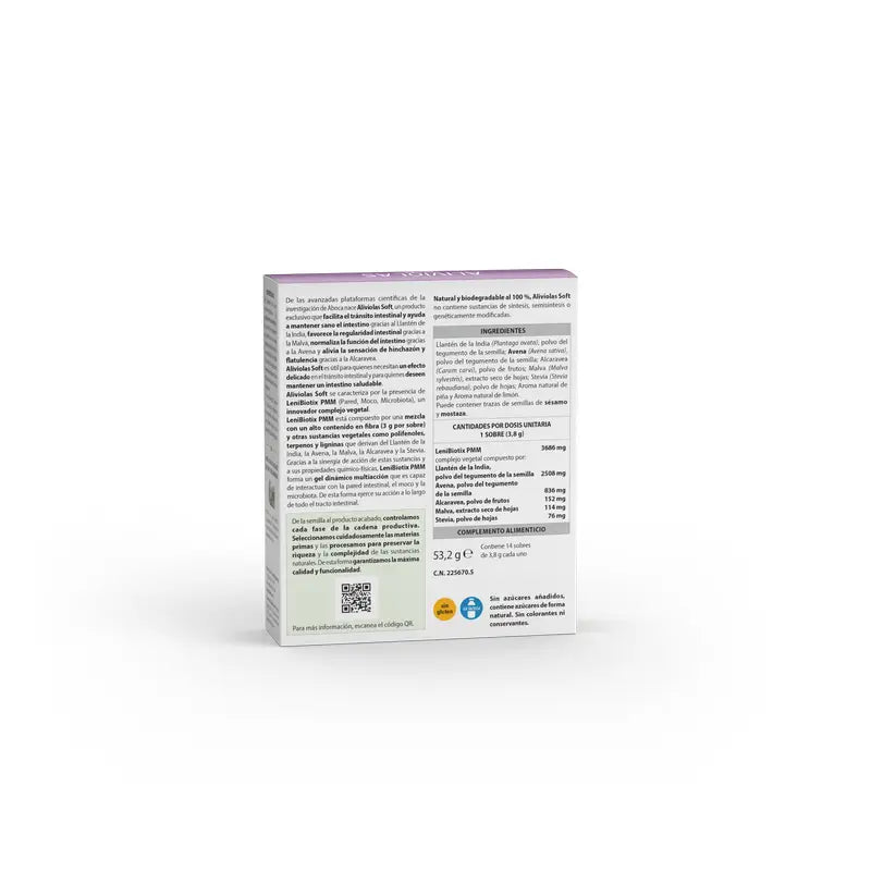 Aboca Aboca Aliviolas Soft - Transit et régularité intestinale, 14 sachets