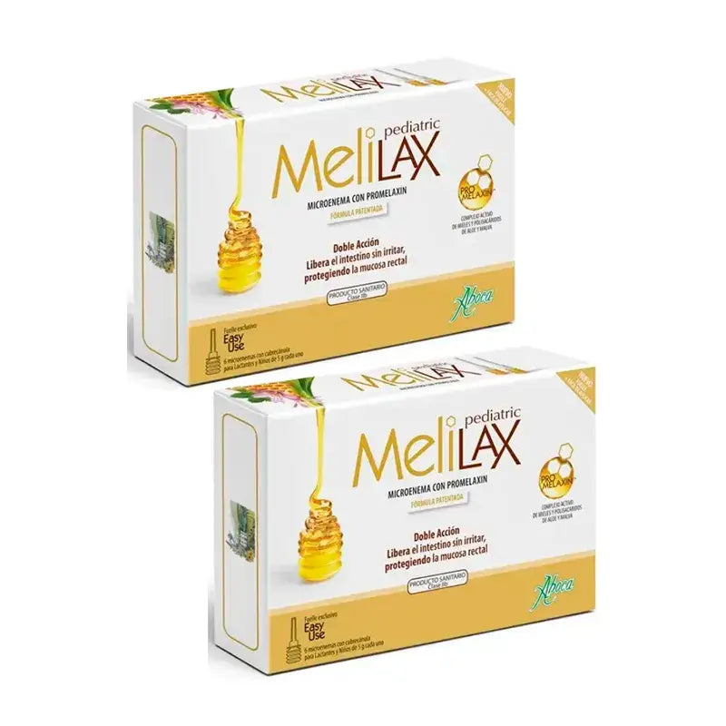Aboca Melilax Pediatric, 2x6 Microenemas of 5 grams