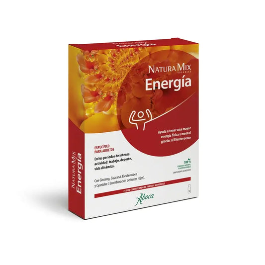 Aboca Natura Mix Advanced Energy, 10 bouteilles