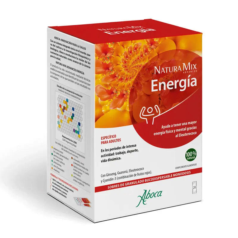 Aboca Natura Mix Advanced Energy - 20 sachets Granulated