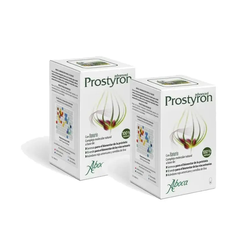 Aboca Prostyron Advanced, 60 gélules, lot de 2