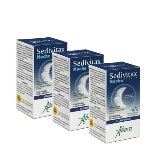 Aboca Sedivitax Nuit Advanced, 27 comprimés, lot de 3