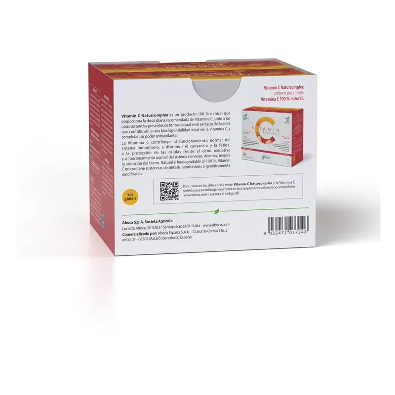 Aboca Vitamin C Naturcomplex, complément alimentaire, 20 + 20 sachets