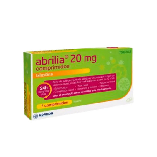 Abrilia Normon 20 mg, 7 Tablets