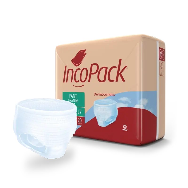 Incopack Pantalon absorbant jour Grande taille, 80 unités