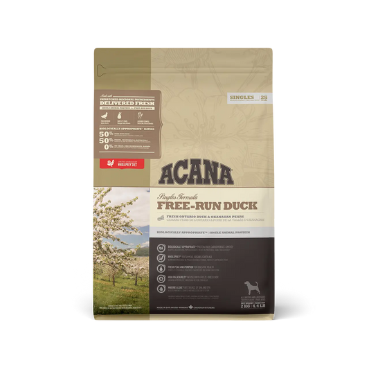 Acana Canine Adult Free Run Duck 2kg dog food