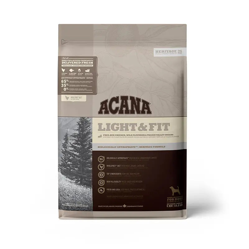 Acana Canine Adult Light 6Kg dog food