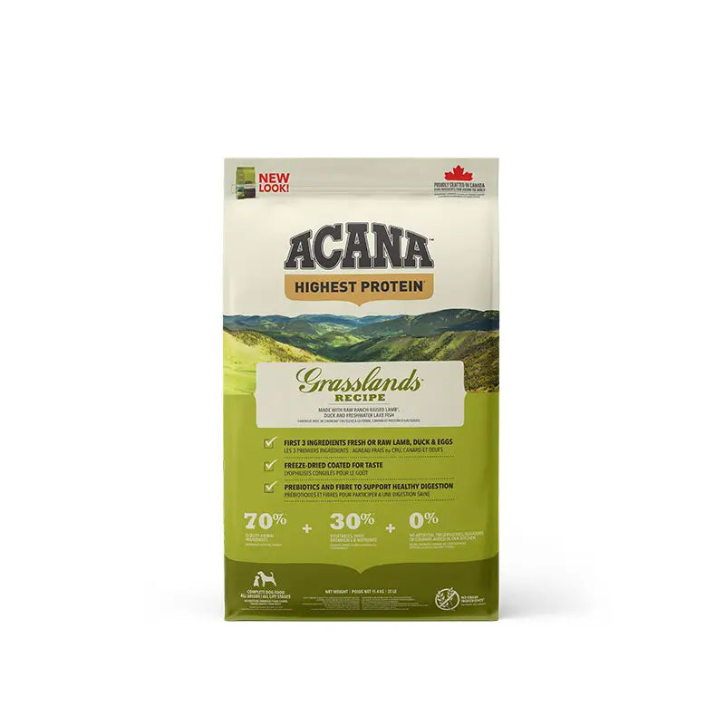 Acana Canine Adult Regionals Grasslands Prairie 11,4kg dog food for dogs