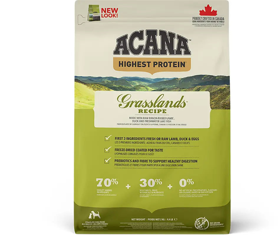 Acana Canine Adult Regionals Grasslands Prairie 2kg dog food