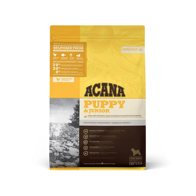 Acana Canine Puppy Heritage 2kg dog food for dogs