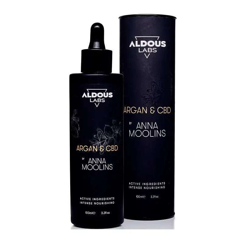Aldous Labs 100% Pure Moroccan Argan Oil Enriched with CBD