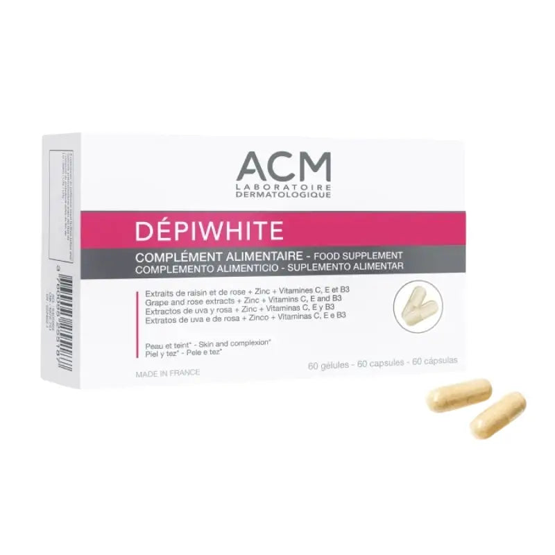 Acm Laboratoires Dépiwhite Food Supplement , 60 capsules