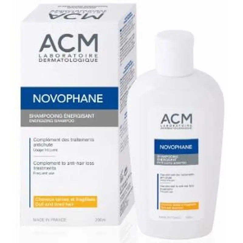 Acm Laboratoires Novophane Energising Shampoo 200Ml.