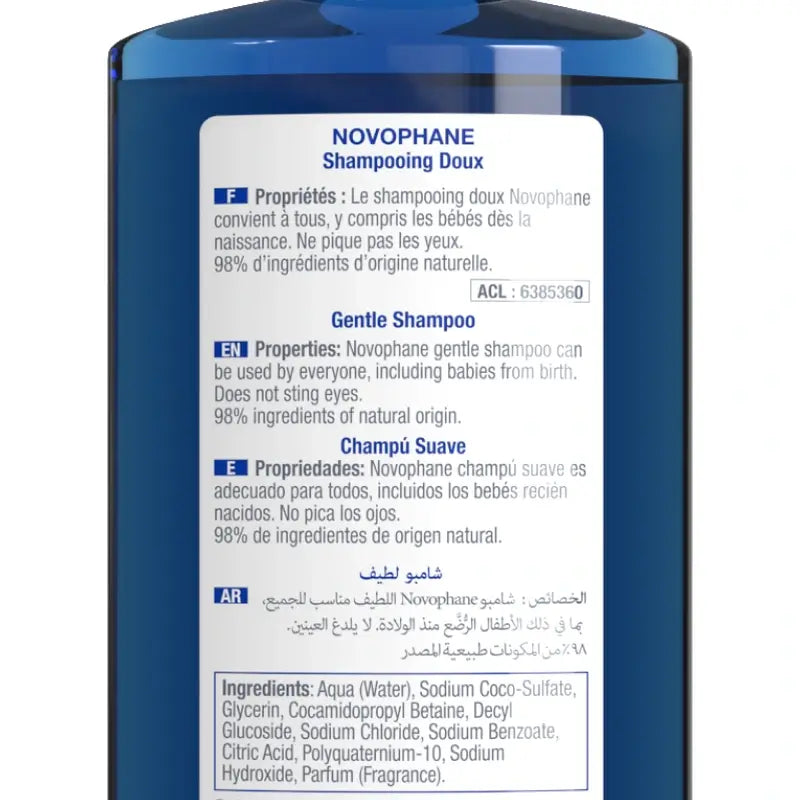Acm Laboratoires Novophane Shampooing doux, 500 ml