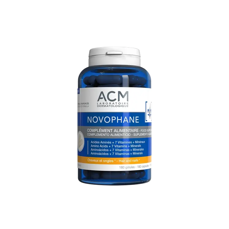 Acm Laboratoires Novophane Traitement complet des ongles Pack 3 mois