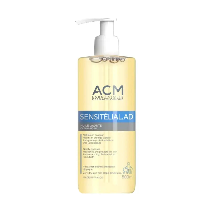 Acm Laboratoires Sensitelial.Ad Washing Oil 500 Ml