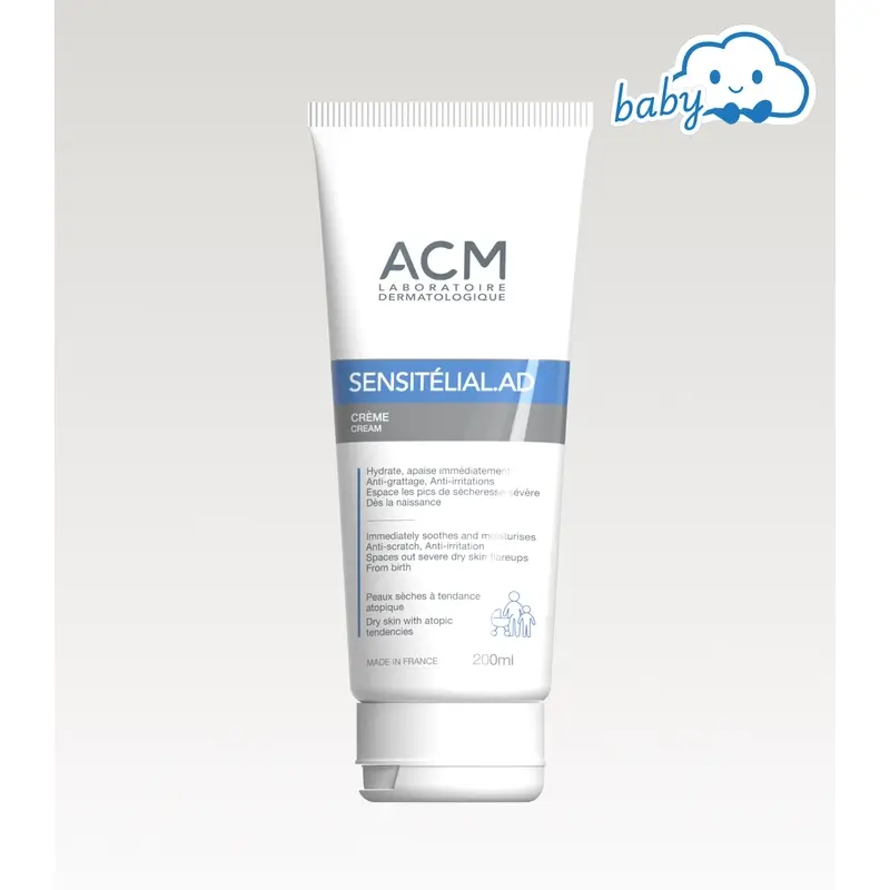Acm Laboratoires Sensitelial.Ad Crème 200 Ml