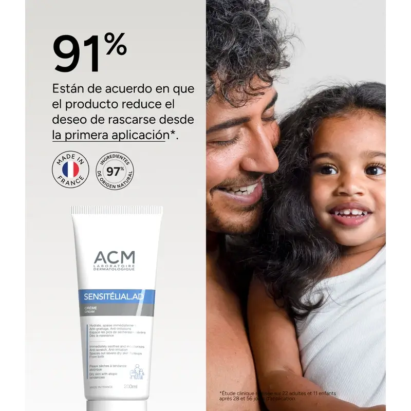 Acm Laboratoires Sensitelial.Ad Crème 200 Ml