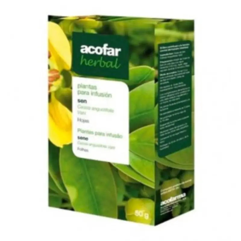 Acofar Infusion Sen Leaves Acoherbal, 50 g