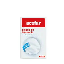 Acofarbaby Cotton Breastfeeding Pads 36 units