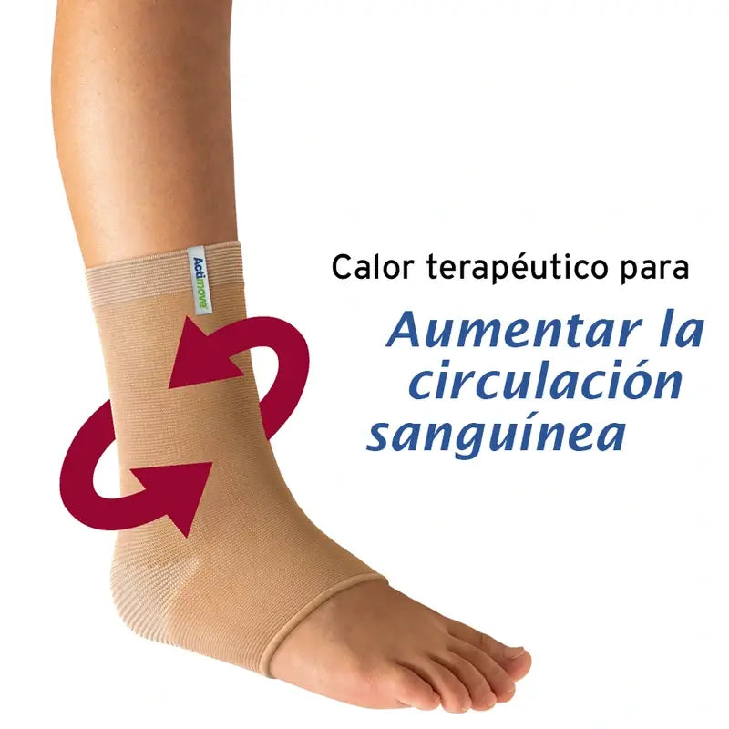 Actimove Arthritis Ankle Support, Beige, Size Xl