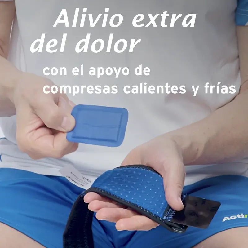 Actimove Coudière réglable, noire, taille universelle