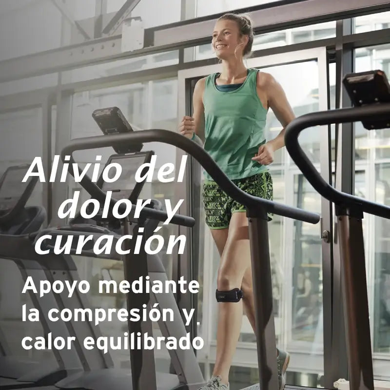 Actimove, sangle rotulienne réglable, noire, taille universelle