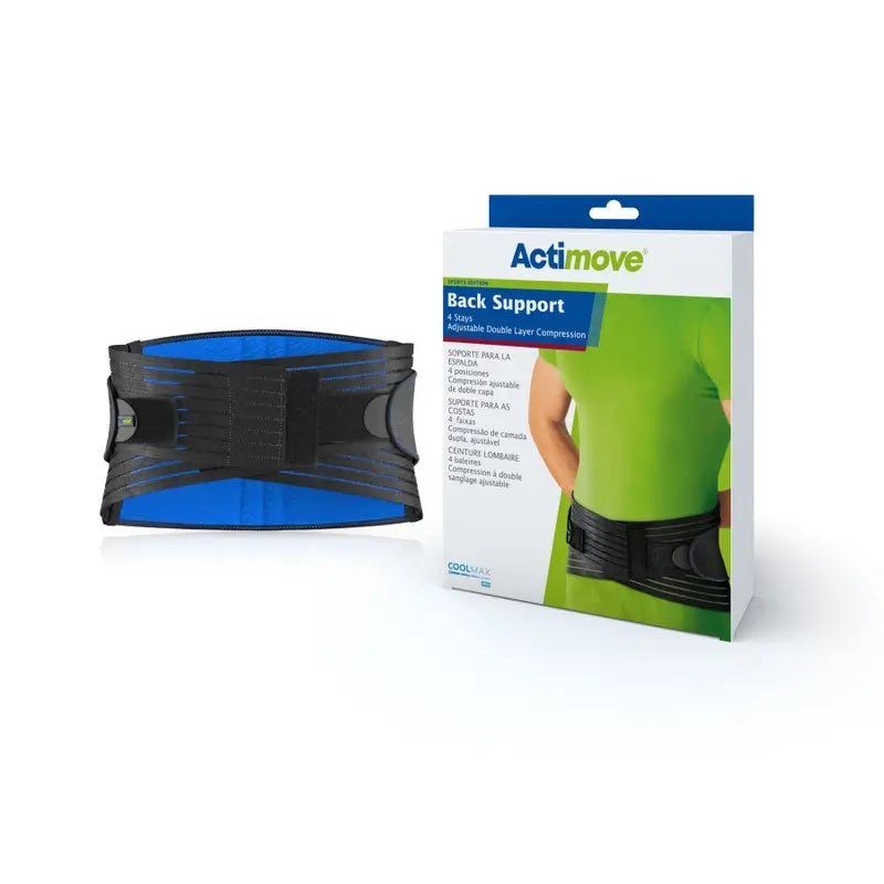 Actimove Sacrolumbar Girdle Semi-Rigid Splints (X4) Double Belt Tm