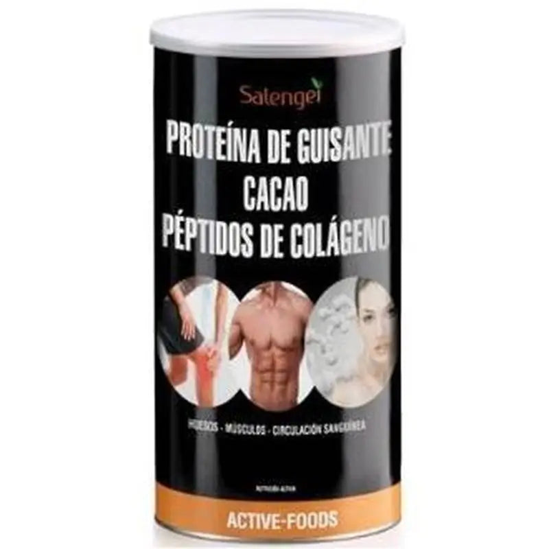 Active Foods Pea Protein With Collagen And Cocoa 500Gr.