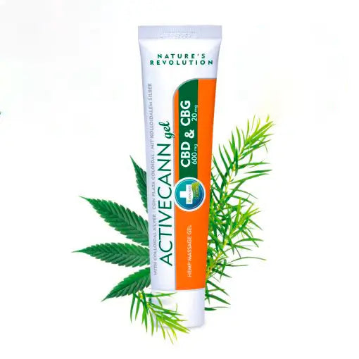 Activecann CBD + CBG Natural & Vegan Cannabis Gel, 75 ml