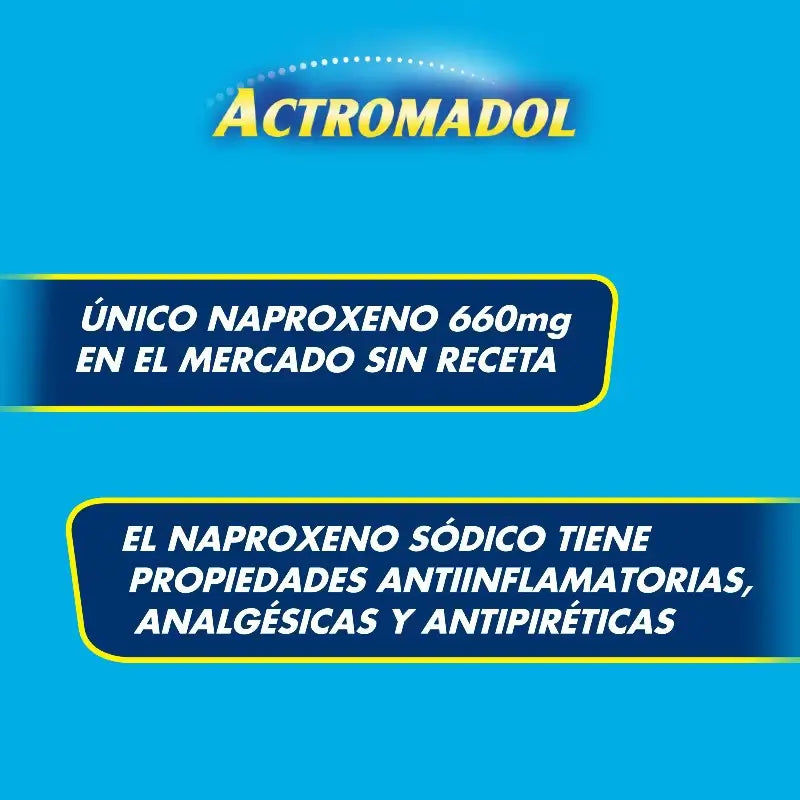 Actromadol 660 mg, 8 Comprimés