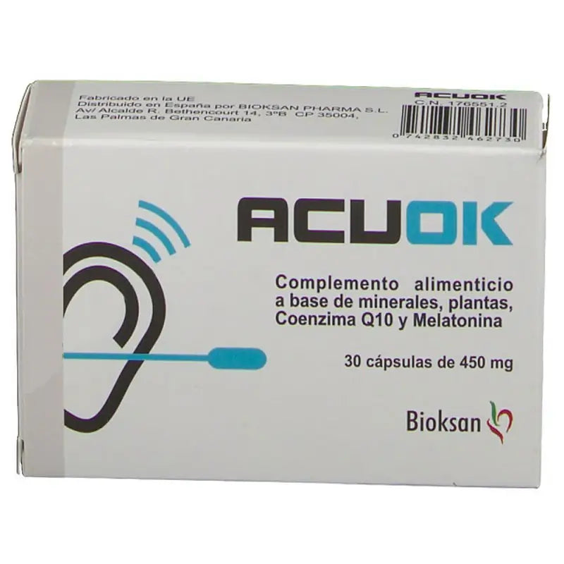 Bioksan Acuok, 30 capsules