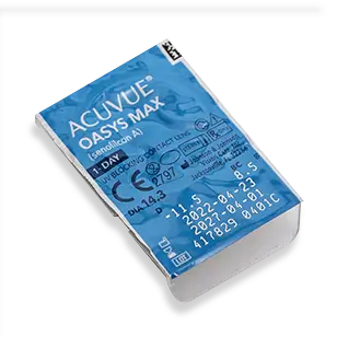Acuvue 1 Day Oasys Max Lentilles journalières, 90 unités