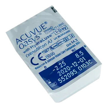 Acuvue 1 Day Oasys avec lentilles journalières Hydraluxe, 30 unités