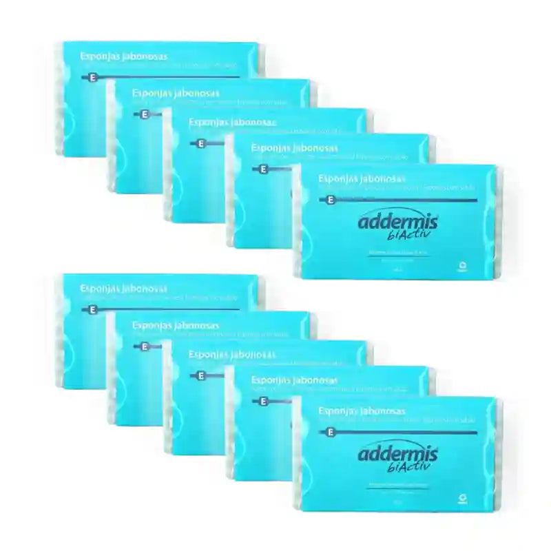 Addermis Biactiv Daily Cleansing Sponge , 10X20 Units