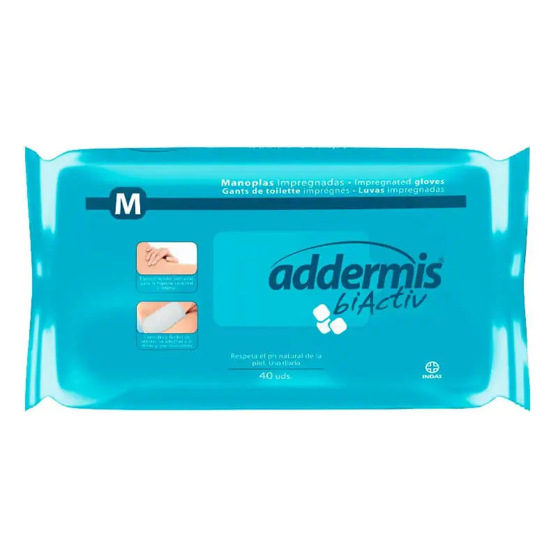 Addermis Biactiv Soapy Body Wash Care Mitt , 40 units