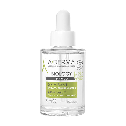 A-Derma - Biology Hyalu 3 in 1 Serum, 30 ml