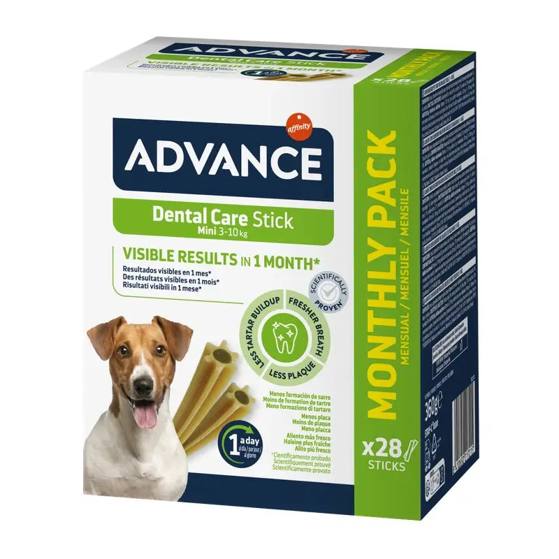 Advance Canin Adult Dental Care Mini Box 360Gr, snack pour chiens
