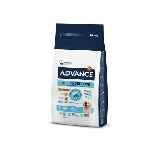 Advance Canine Puppy Maxi Chicken Rice 12Kg, nourriture pour chiens