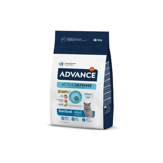 Advance Feline Adult Sterilised Turkey 10Kg, nourriture pour chats