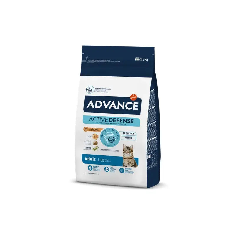 Advance Feline Adult Chicken Rice 1,5Kg, nourriture pour chats