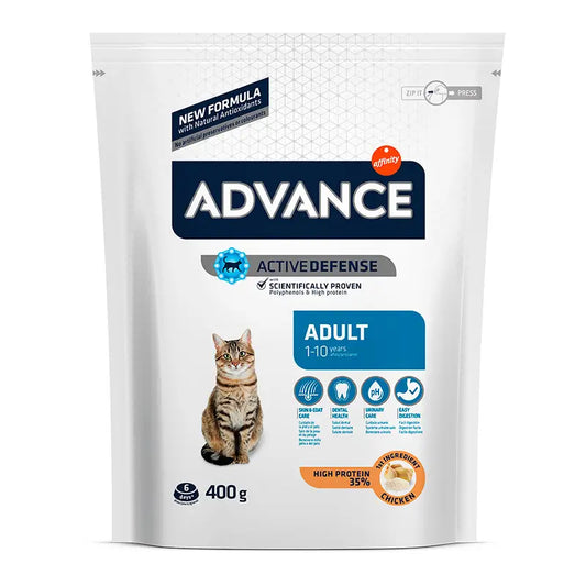 Advance Feline Adult Chicken Rice 400Gr, cat food