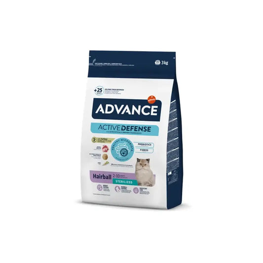 Advance Feline Adult Sterilised Hairball 3Kg.