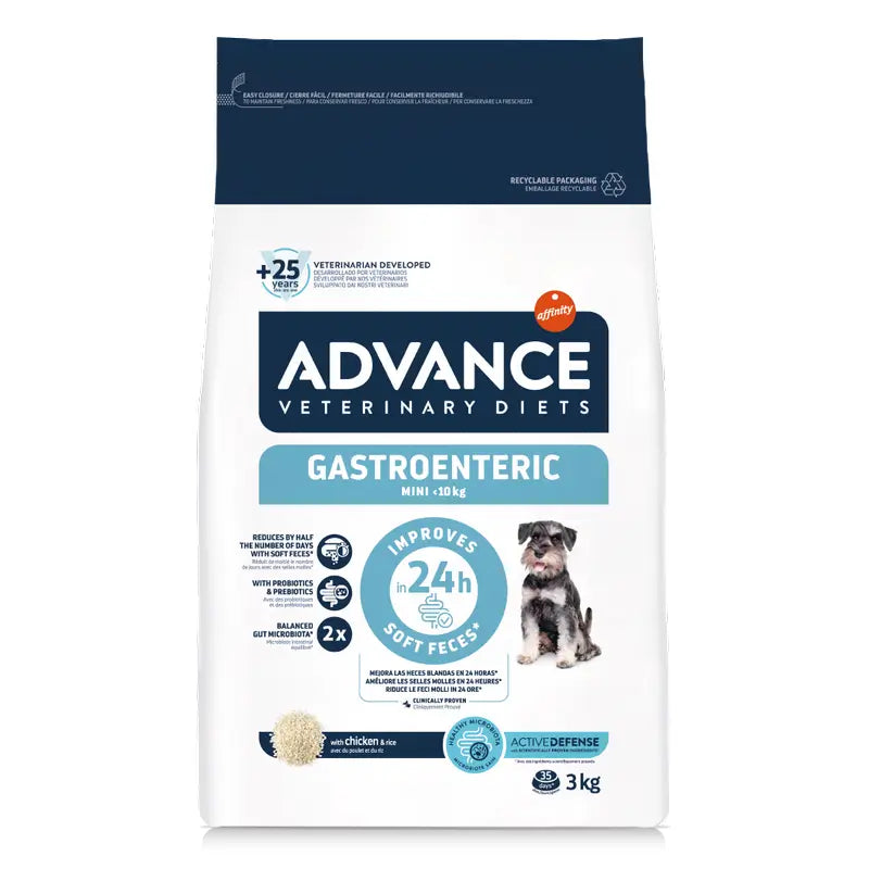 Advance Aliment gastro-intestinal pour chiens, Mini, Superpremium, 3 kg