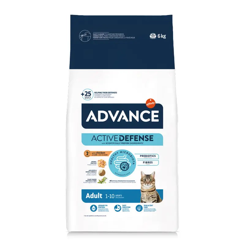 Advance - Aliment pour chats, au poulet, super premium, 6 kg