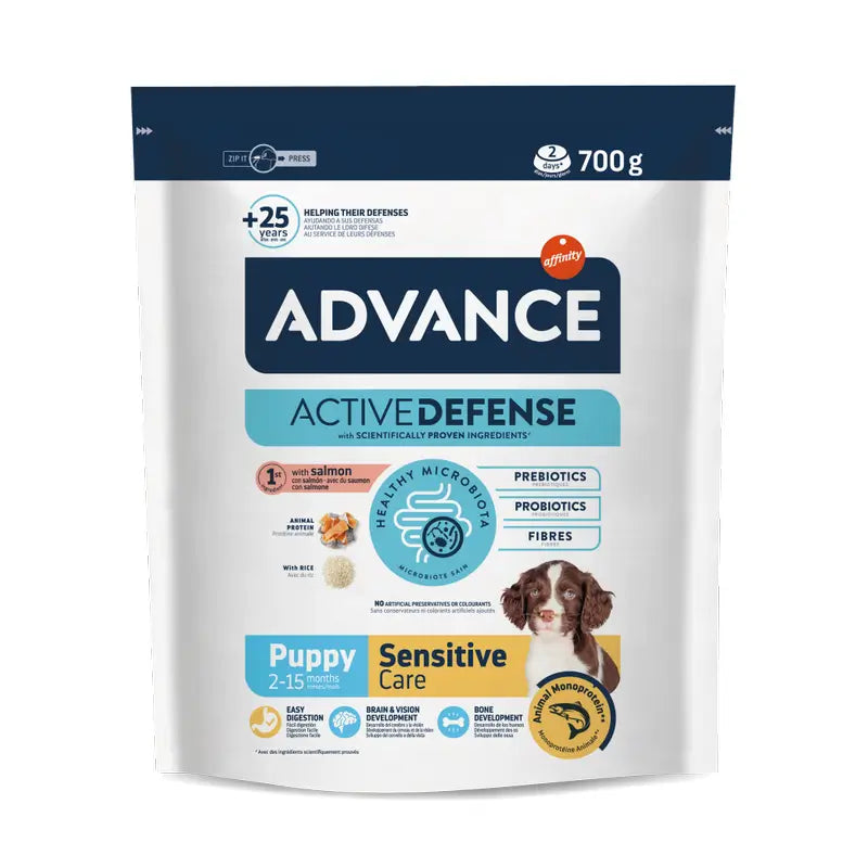 Advance Aliment pour chiens, au saumon, super premium, 700 g