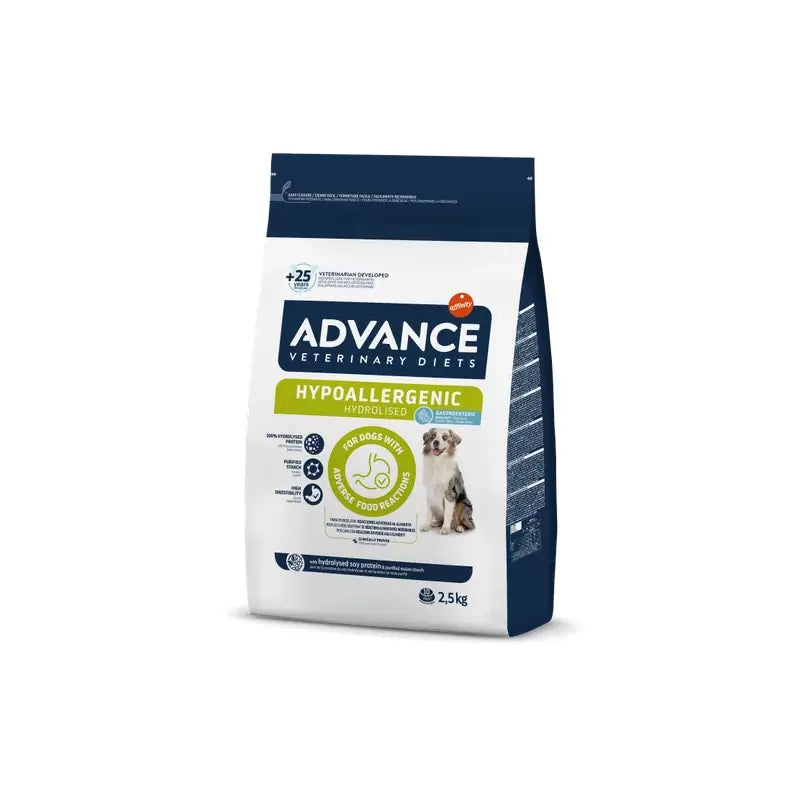 Advance Vet Canine Adult Hypoallergenic 2,5Kg, nourriture pour chiens