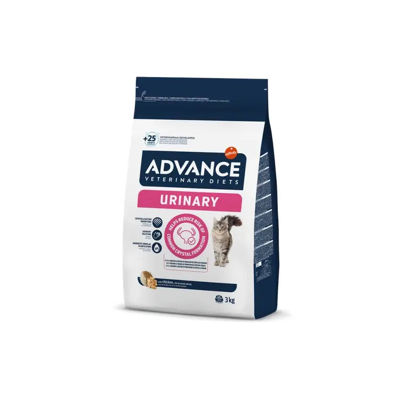 Advance Vet Feline Adult Urinary 3Kg, nourriture pour chat