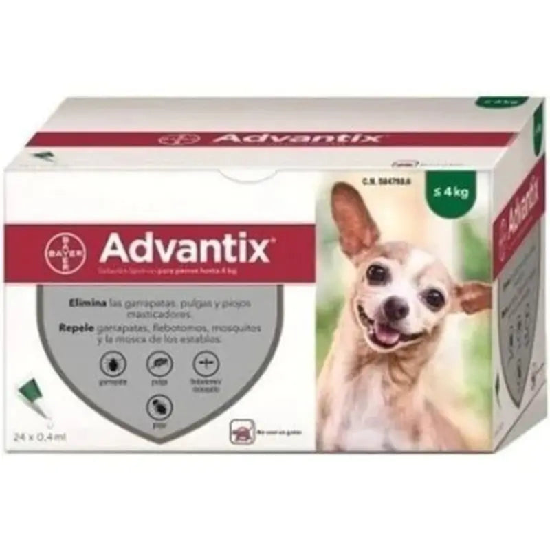Advantix 24 Pipettes, 0,4 ml 0-4Kg